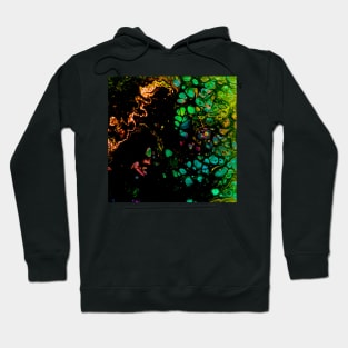 Pouring fluid art Hoodie